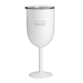 Vinglass termo VELFORTJENT PAUSE 35 cl hvit