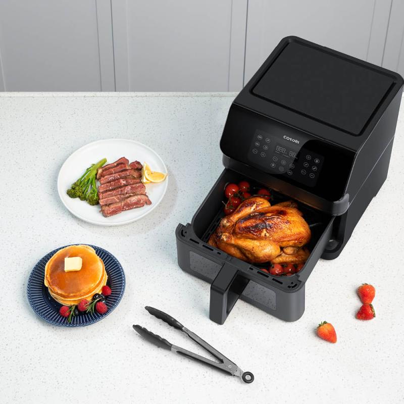Premium II Plus airfryer 6,2L svart