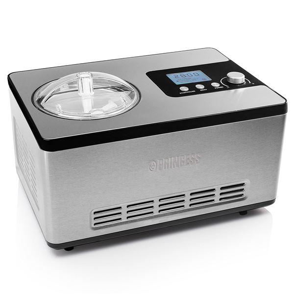 Iskremmaskin m/kompressor 2L LCD