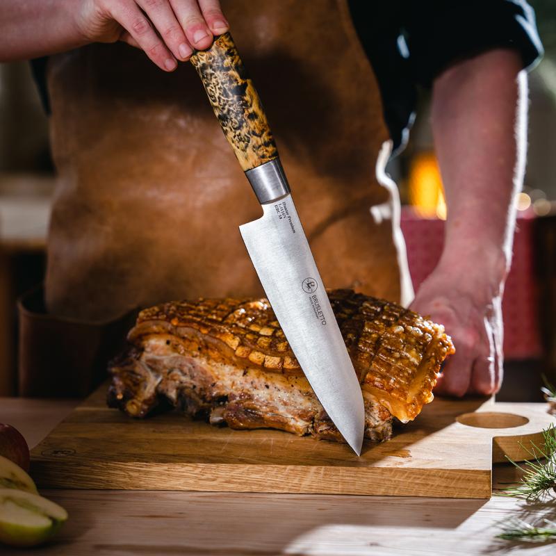Hunter premium chef kokkekniv blank/natur