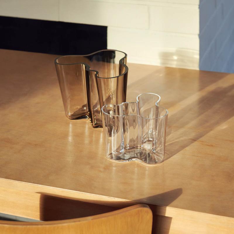Alvar Aalto vase 12 cm klar