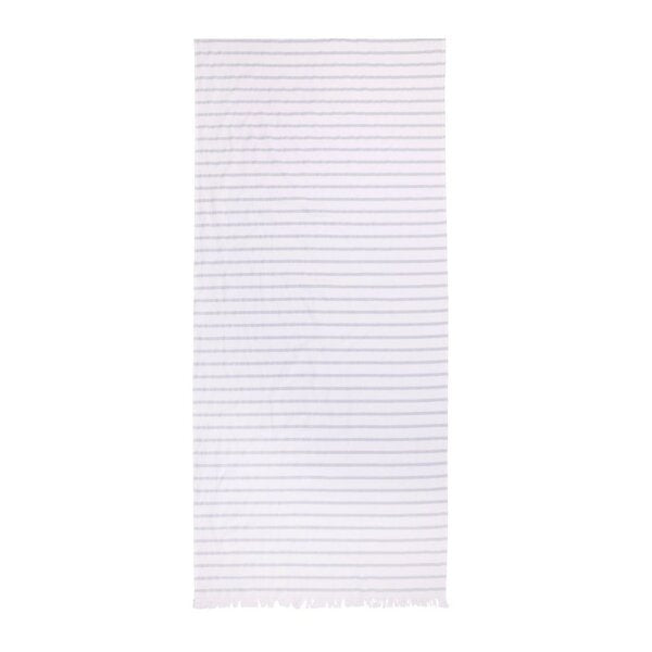 Bath Collection hamam håndkle 80x180 cm powder blue stripes