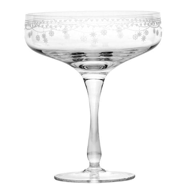 Julemorgen champagne skål 20 cl