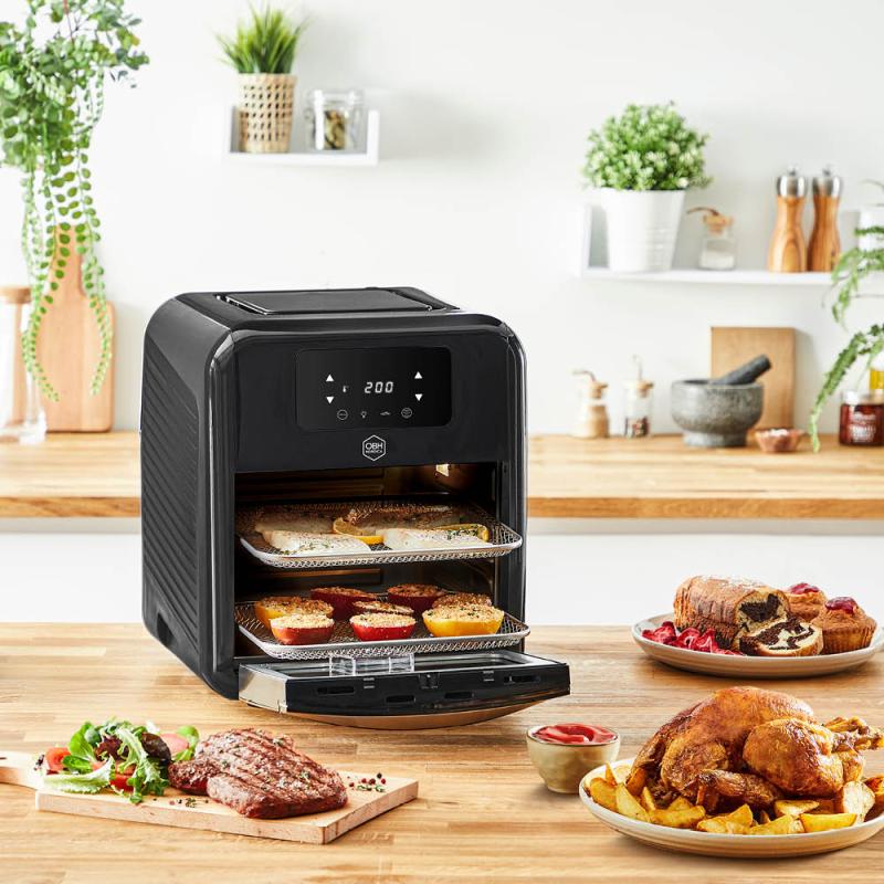 Easy Fry Oven & Grill airfryer 11L 9-in-1 svart