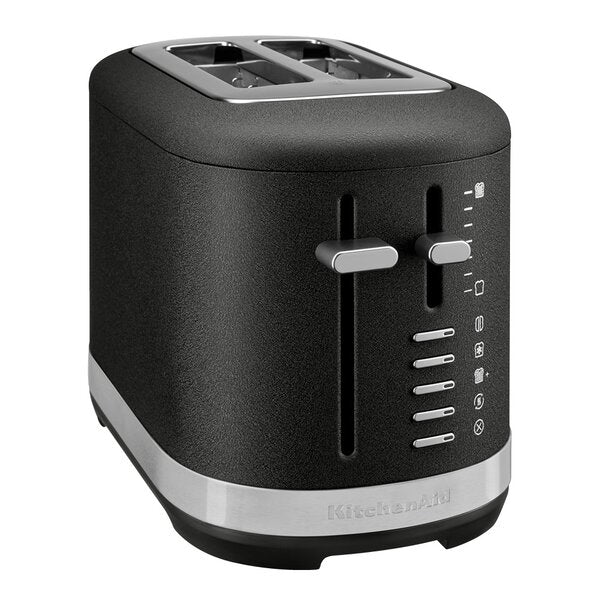 Brødrister 5KMT2109EBK 2 skiver brede spor cast iron black