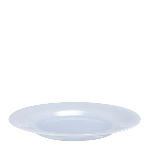 Jade asjett 21 cm lys blå