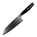 Skarp santokukniv 17,8 cm stål/tre