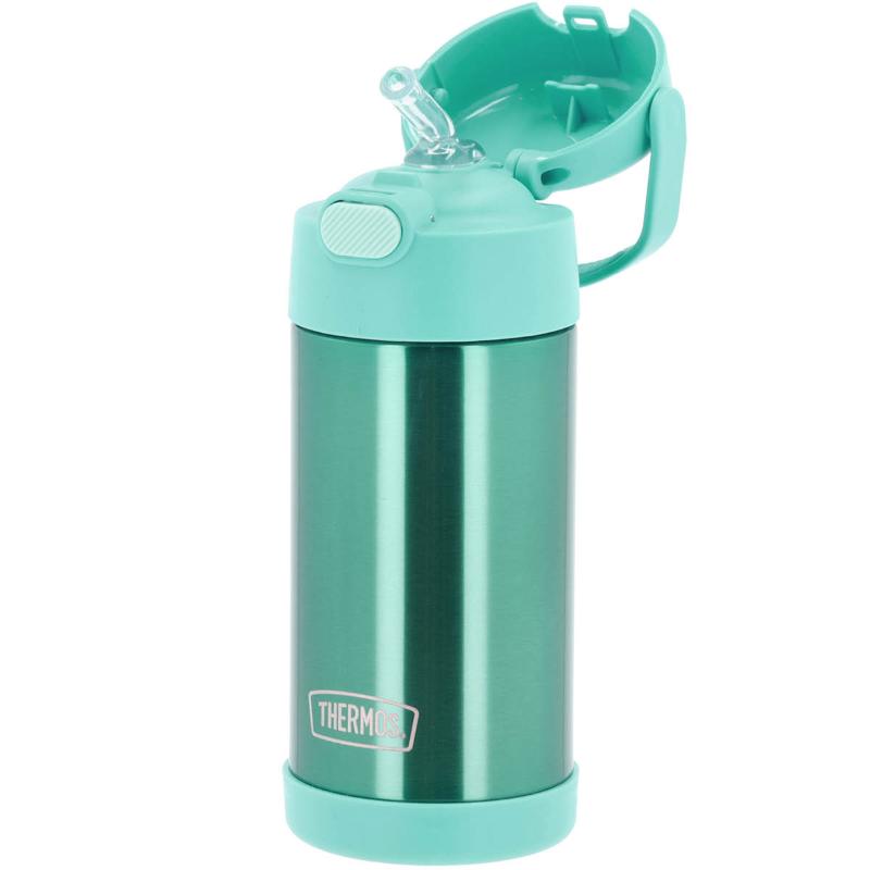 Funtainer drikkeflaske med rør 35,5 cl teal