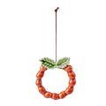 Christmas Tales krans 7 cm rød