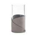 Fold Nupo vase S 7,5x15 cm lys grå