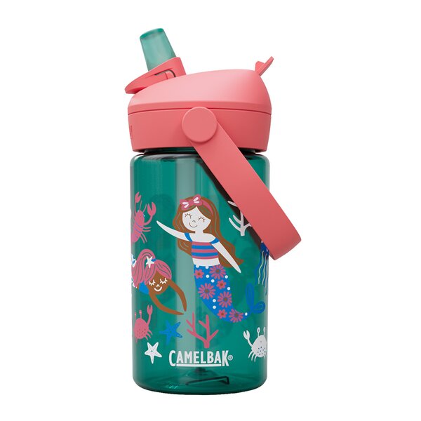 Thrive Flip Straw Kids drikkeflaske 0,4L mermaid friends