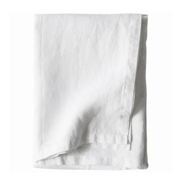 Duk lin 145x270 cm bleached white
