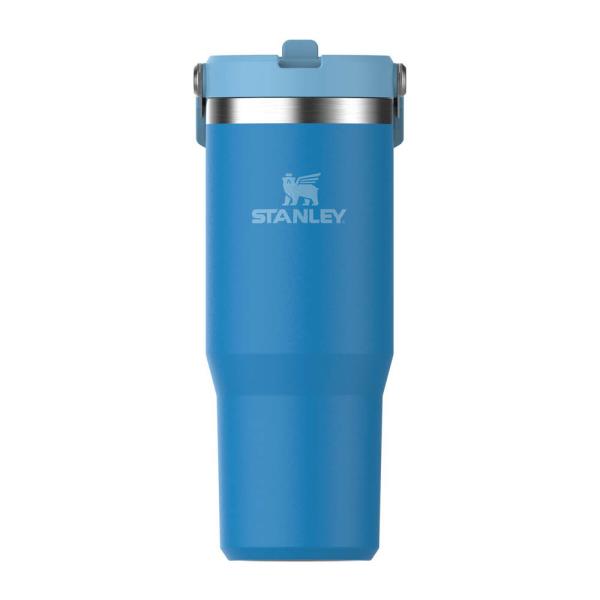 Iceflow flip straw tumbler termoflaske 0,89L asurblå