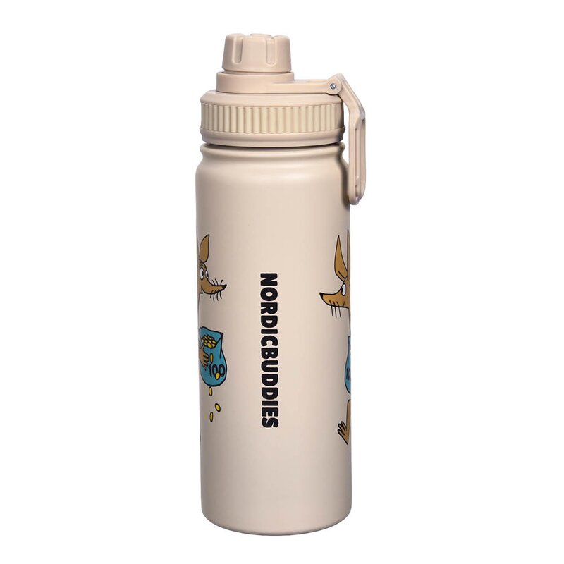Mummi termoflaske 0,55L Sniff beige