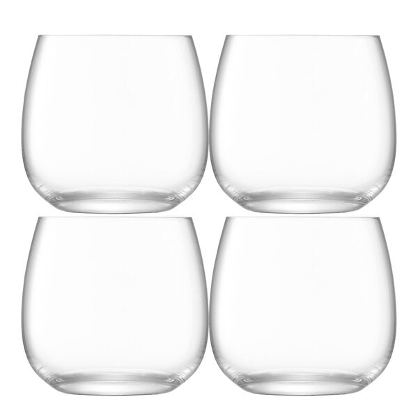 Borough vannglass 37 cl 4 stk klar