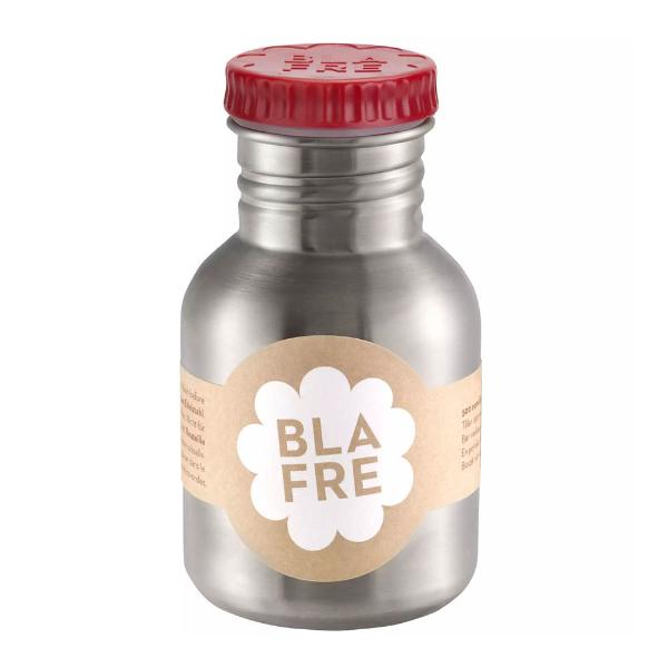 Stålflaske 300 ml rød