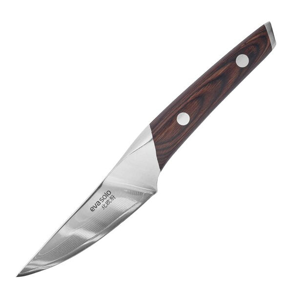 Nordic Kitchen urtekniv 9 cm pakkawood