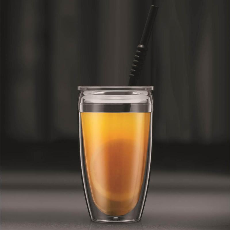 Pavina outdoor glass 45 cl 2 stk klar