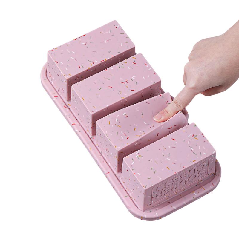 1-cup silikonform 2 stk sprinkles edition
