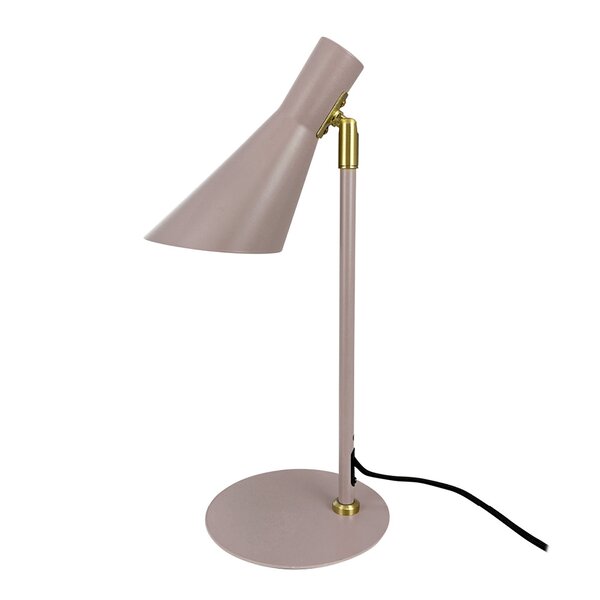 DL12 mini bordlampe 39,5 cm beige/messing