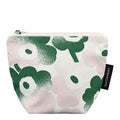 Mini Unikko toalettveske 20x16 cm hvit/rosa/grønn