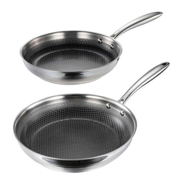 Optimal stekepannesett 2 stk 24+28 cm