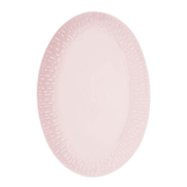 Confetti ovalt fat 36x25,5 cm candy floss