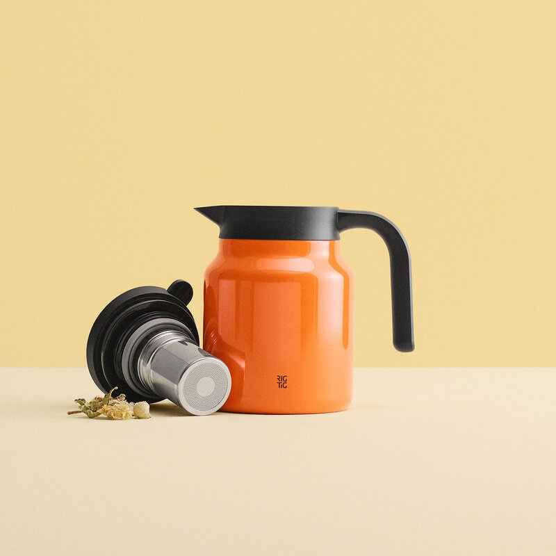 THERM-IT termokanne 0,9L oransje
