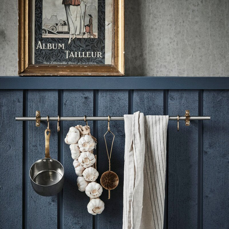Verktøyholder 60 cm silver finish