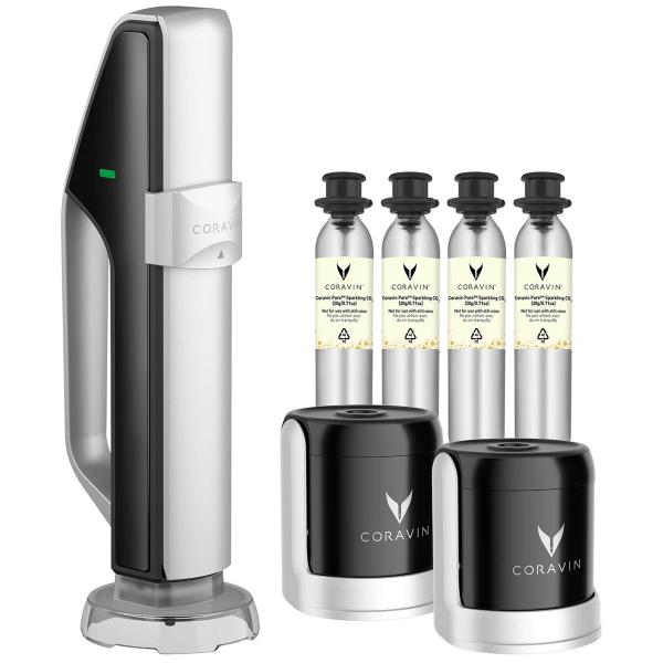 Sparkling musserende vinkonserveringssystem 7 deler sølv