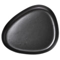Curve Stoneware serveringsfat 35x30 cm svart