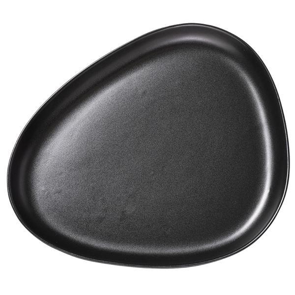 Curve Stoneware serveringsfat 35x30 cm svart