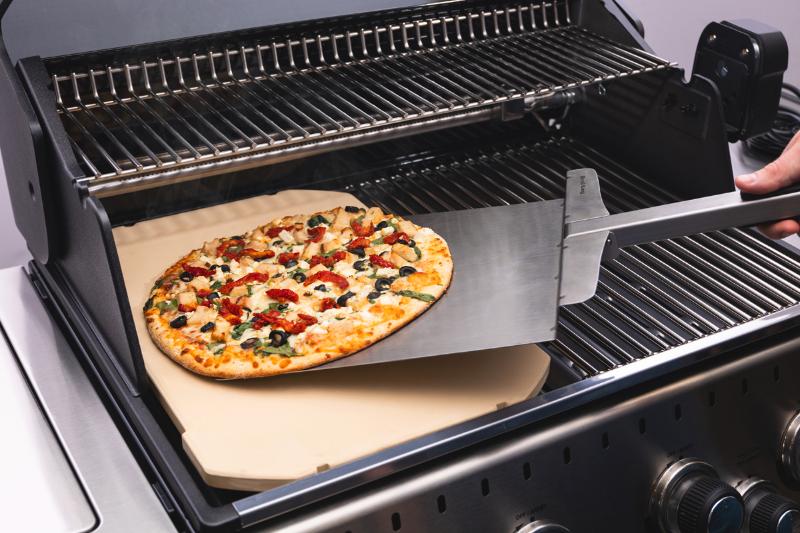 Pizzaspade 65x27,5x3 cm rustfritt stål
