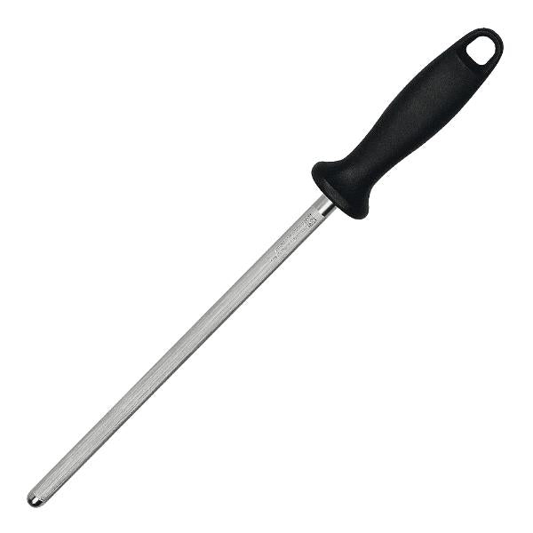 Brynestål metall 26 cm svart håndtak