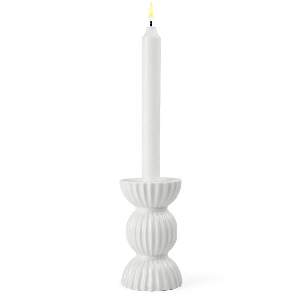 Lyngby Tura lysestake 14 cm hvit