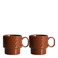 Coffee & More tekrus 50 cl 2 stk terrakotta