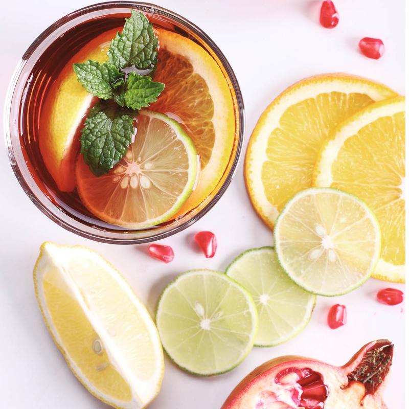 Gin & aperolglass 70 cl 4 stk