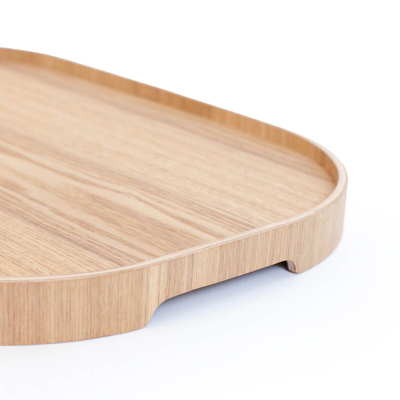 CurveLine serveringsbrett anti-slip 47x34 cm piltre