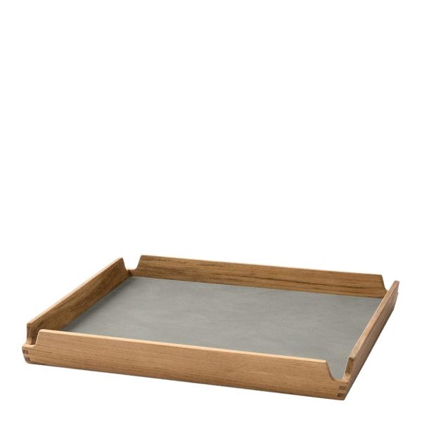Airy teak brett 30,1x30,1 cm nupo lys grå