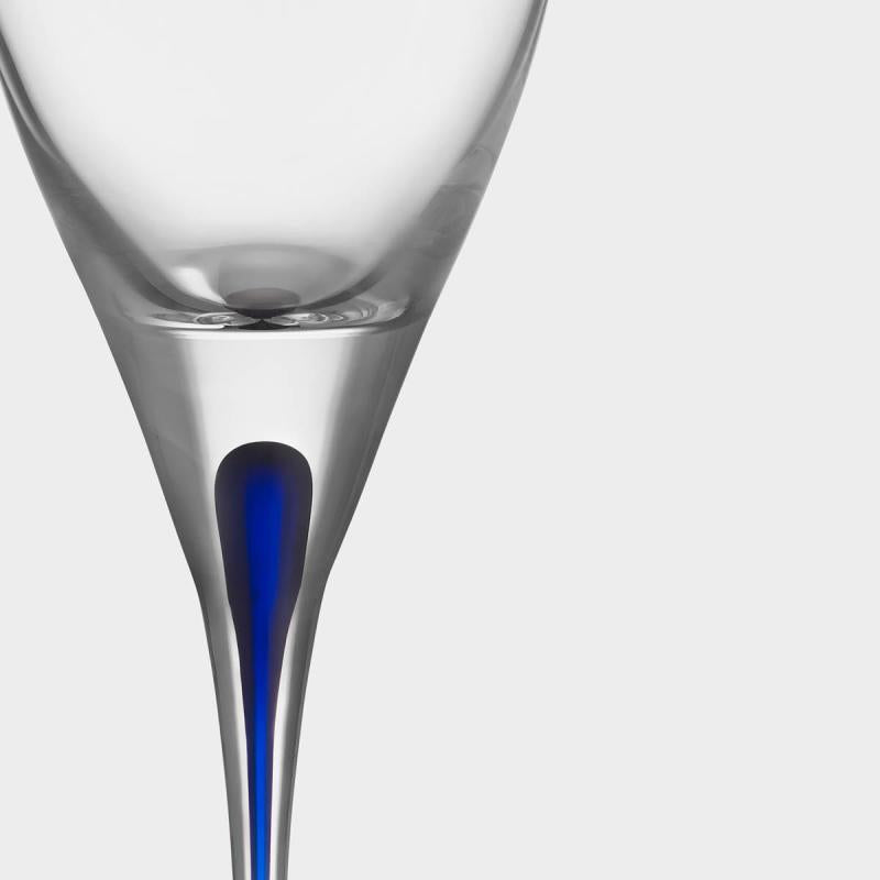 Intermezzo vinglass 19 cl blå