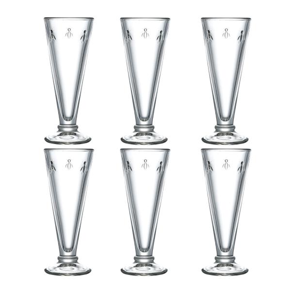 Abeille champagneglass 15 cl 6 stk