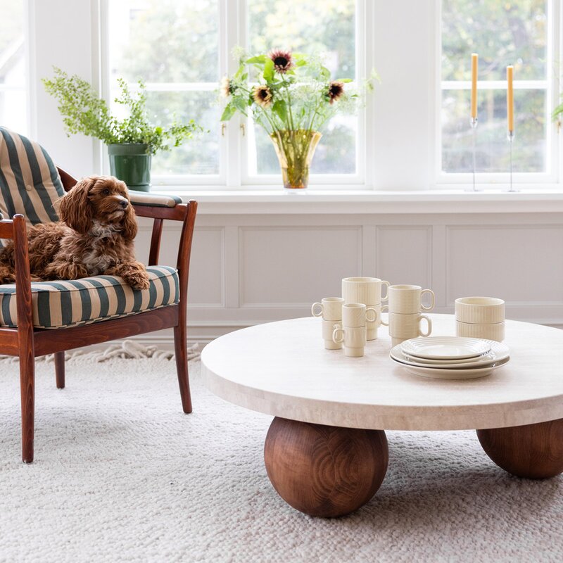 Coffee & More tekrus 50 cl 2 stk beige