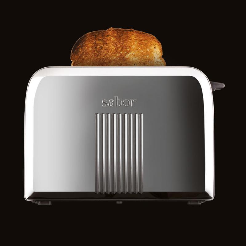 Ultimate dobbel brødrister 230V/1000W stål/blank