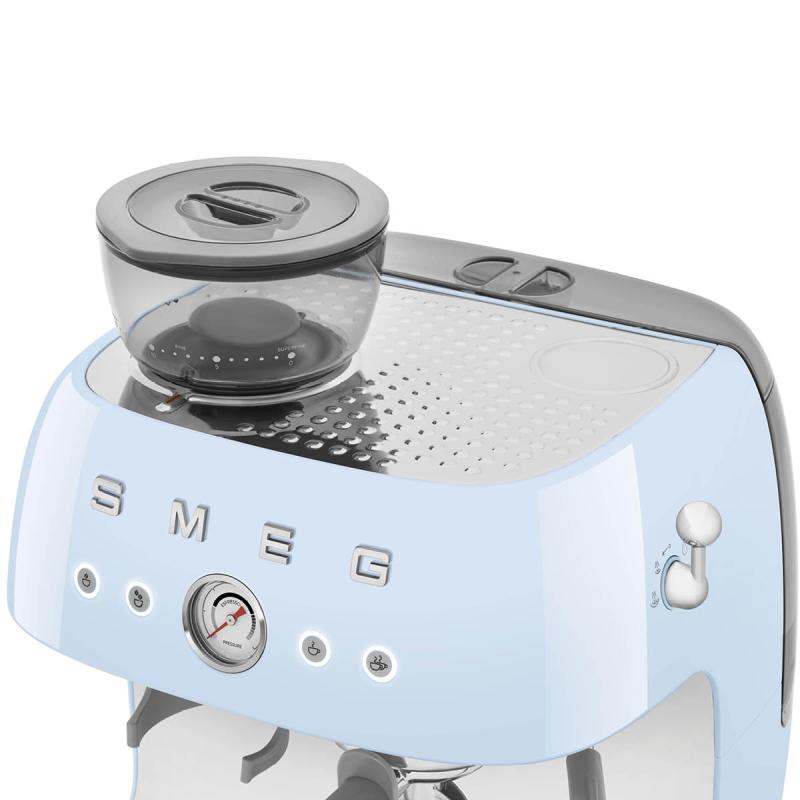 Espressomaskin EGF03 2,4L m/kaffekvern pastellblå