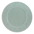 Rua Nova tallerken flat 28 cm aqua