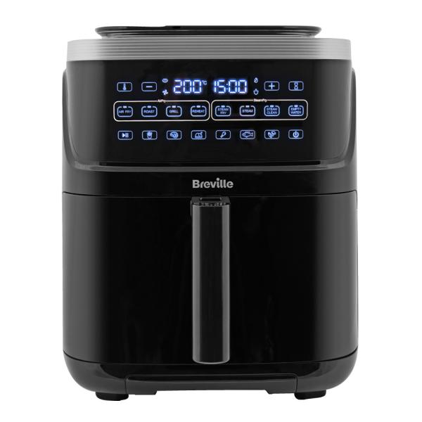 Halo steam airfryer 7,5L svart