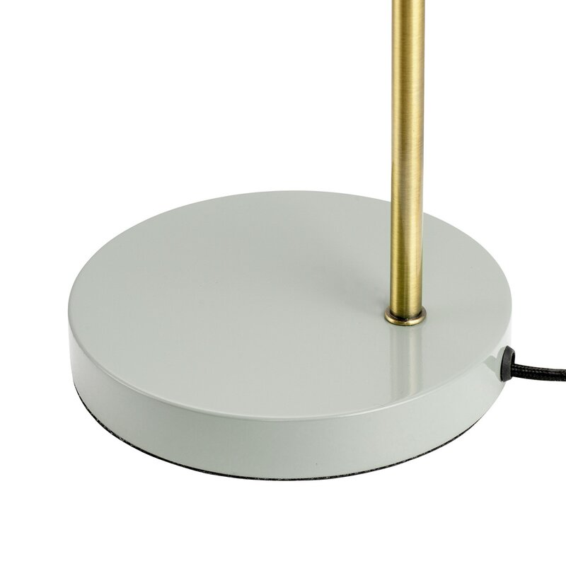 Ocean bordlampe 43 cm beige/messing