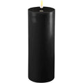 LED kubbelys 7,5x20 cm svart