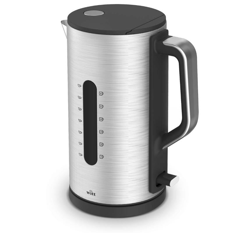 Premium vannkoker 1,7L børstet stål