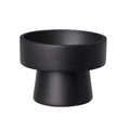 Anker lysestake 8x6 cm svart